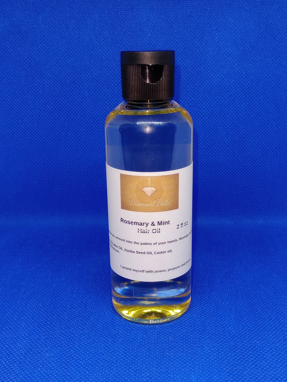 Diamond Bella Rosemary & Mint Hair Oil 3 Fl Oz